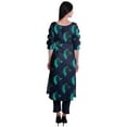 thumbnail image 2 of Moomaya Womens 2-Piece Cotton Printed Kurta With Pants Indian Ethnic Suit Dress, 2 of 7