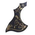 thumbnail image 2 of lionlar Left Handed Acoustic Guitar Pickguard Pick Guard Anti-scratch Plate Black, 2 of 6