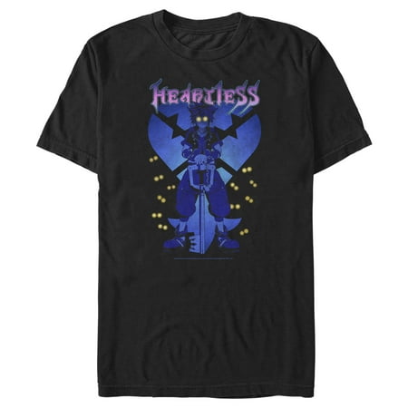 Men's Kingdom Hearts 3 Inner Shadows Graphic Tee Black Medium