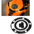 thumbnail image 2 of Motorcycle Gas Fuel Tank Pad, Petrol Tank Gel Pad Sticker Universal 3d Petrol Filler Cap Decals Motorbike Fuel Cap Cover Sticker Protection Carbon Fib, 2 of 5