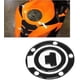 thumbnail image 2 of Motorcycle Gas Fuel Tank Pad, Petrol Tank Gel Pad Sticker Universal 3d Petrol Filler Cap Decals Motorbike Fuel Cap Cover Sticker Protection Carbon Fib, 2 of 5
