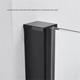 thumbnail image 6 of Vinnova 318139-HD-MB 39 x 55 in. Canteras Hinged Frameless Tub Door, Matte Black, 6 of 9