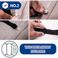 thumbnail image 5 of Bed Sheet Holder Corner Straps,Mattress Cover Fasteners Clips to Hold Sheets in Place,Suspenders Fitted for Bedding,Stayers,Bedsheet Tie Downs, 5 of 5