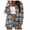 White, variant on Black and Friday Deals 2023 Lindreshi Shackets for Women 2023 Fall Fashion Woman Long Sleeve T-Shirt Open Front Loose Outerwear Plaide Blouse Coat Tops