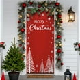 thumbnail image 6 of Uutvery Seasonal Door Decoration with Santa Claus Design, 35x72 Inch Christmas Door Cover,Xmas Door Hanging Decor for Holiday Party and Home Celebration, 6 of 6
