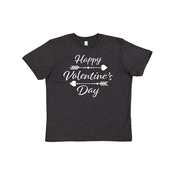 Inktastic Happy Valentines Day with Arrows Youth T-Shirt