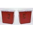 thumbnail image 3 of Kendall Sharps Container with Rotor Lid - 2 Gallon by KENDALL HEALTHCARE | 2 Each, 3 of 3