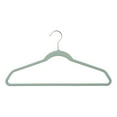 thumbnail image 6 of Better Homes & Gardens Rubber Hangers, Non-Slip Clothing Hangers, 30 Value Pack, Green River, Rubberized, 6 of 6