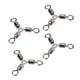 thumbnail image 2 of 20 Unids/set Durable 3 vías Pesca Giratorio Anillos Sólidos Conectores Accesorios (4#), 2 of 8