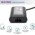 thumbnail image 3 of NATNO 30W USB Type-C Laptop Charger Power Cord for Dell XPS 13 9350 9365 12 9250, Latitude 7350 7275 5175 5179 11 5000, 13-inch 2-in-1 Venue 8 5855 DA30NM150 08XTW5 F17M7 450-AEVT K14M OXD6CK, 3 of 7
