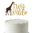 thumbnail image 1 of Adorno para tartas Zatain Two Wild Born Two Be Wild, segundo cumpleaños, 1 of 7