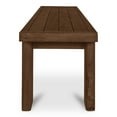 thumbnail image 3 of Moe's Home Collection Marina Wood Dining Bench in Brown, 3 of 5