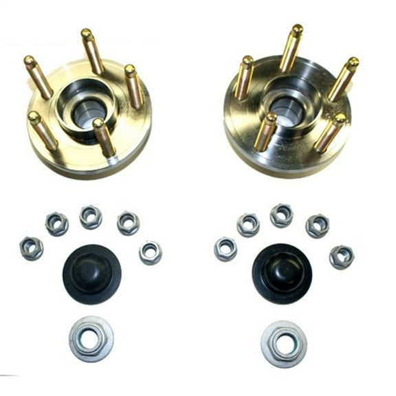 Ford Racing M-1104-AB Front Wheel Hub Kit with ARP Studs for 2015-2017 Mustang