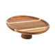 thumbnail image 1 of Soporte para tartas con base de madera y bandeja para servir frutas para celebraciones, bodas y graduaciones. 30 centímetros, 1 of 8