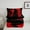 Black Red, variant on Manfei Black Red Worrior Queen Comforter Set for Boys, Japanese Samurai Bedding Sets, Tokyo Scenery Silhouette Reversible Bedding Comforter Set, Microfiber Bedroom Decor, 3-Piece