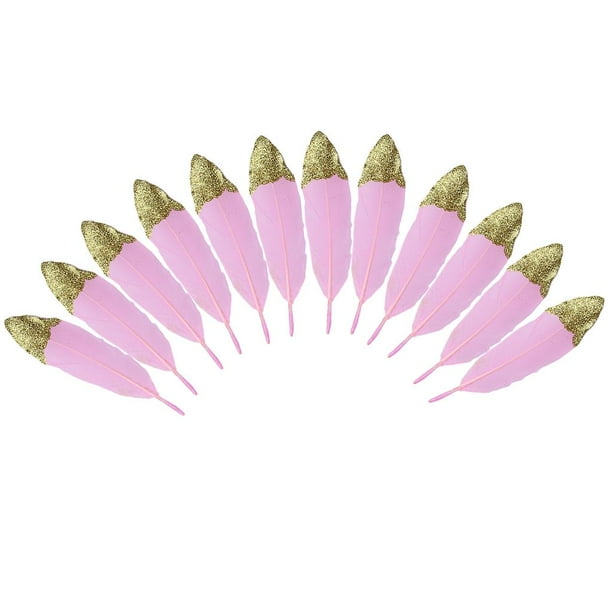 dorada de 12 piezas para sombrerería, manualidades para bricolaje, decoración del hogar, 180 mm Rosado Macarena Ajuste colorido del cordón