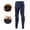 #228-Navy, variant on Men's Yoga Leggings, Lightweight Solid Color with Waist Pocket for Fitness Training and Daily Use