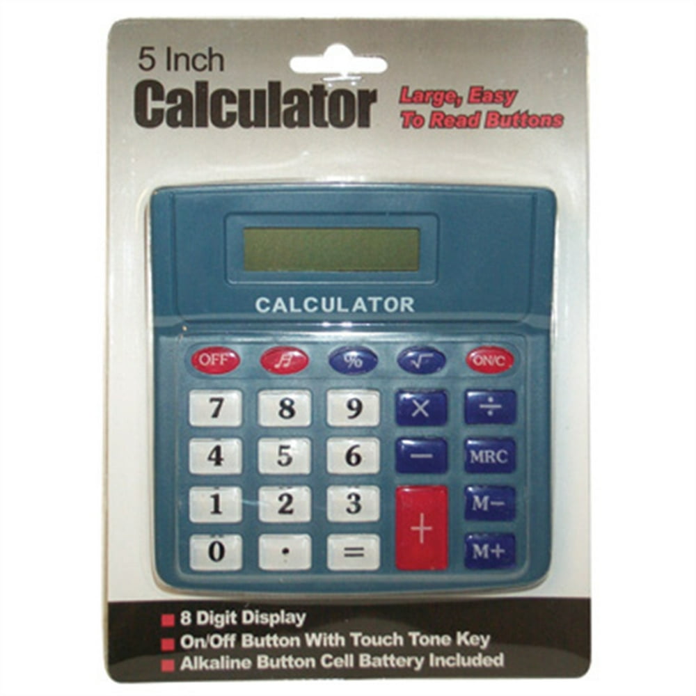 5In. Large Button Calculator