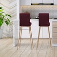 thumbnail image 2 of PiccoCasa Stretch Bar Stool Covers for Counter Height Side Chair Slipcovers, 2 of 8