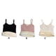 thumbnail image 5 of sweethay Ropa interior de mujer sin mangas de Color sólido señora chaleco clima frío térmico básico Base calentador cuello en V Prendas para la parte del cuerpo Blanco Largo, 5 of 6