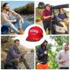 thumbnail image 4 of Gorra de béisbol ajustable con bordado "Trump 2024" y texto "Take America Back", color negro, 4 of 5
