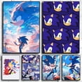 thumbnail image 2 of Póster de anime S-Sonic en papel impreso para el hogar, sala de estar, dormitorio, entrada, bar, restaurante, cafetería, pintura artística, decoración, 2 of 5