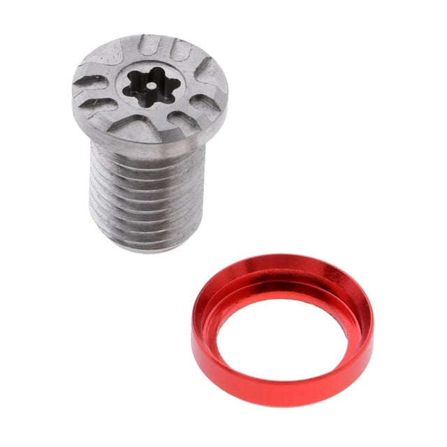 jinwen Accessoires de Vis de Poids pour Putter de Golf avec Bague pour Sports de Golf pour Tête Rouge 8g