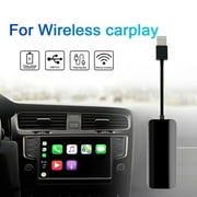 Binize Wireless CarPlay Adapter USB Dongle for Android Car Radio Mirroring Compatible with iOS and Android Phone System
