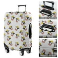 thumbnail image 5 of White Cow Head Hat Pattern Luggage Cover Fashion Suitcase Cover Baggage Covers Fit 25-28 Inch Luggage (Go Travel), 5 of 5