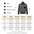 thumbnail image 3 of Men's Casual Sweatshirts Quarter Button Stand Collar Pullover Sweater Henley Waffle Knit Jacket, 3 of 3