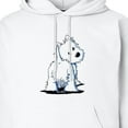thumbnail image 3 of Inktastic Fluffybutt Westie Adult Hoodie Sweatshirt, 3 of 4