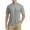 Grey, variant on BADHUB Men's Short Sleeve Workout T Shirts Quick Dry Perfprmance Slim Fit Tees Casual Solid Color Crew Neck Fitness T Shirt White XXL