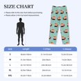 thumbnail image 4 of Picia Fox Mens Soft Woven Cotton Elastic Waistband Sleep Pajama Pant Lounge Sleep Pant With Pockets And Drawstring-XX-Large, 4 of 9