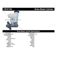 thumbnail image 4 of Centric 130.61140 Premium Brake Master Cylinder, 4 of 4