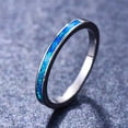 thumbnail image 6 of 4mm Silver Women's Fashion Simple Thin Ring, 6 of 6