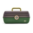 thumbnail image 1 of Caboodles Estuche de cosméticos On-The-Go Girl para mujer, Wicked Elphaba-Purple Sparkle Over Green, 1 of 5