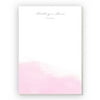 Watercolor Note Personalized Notepad