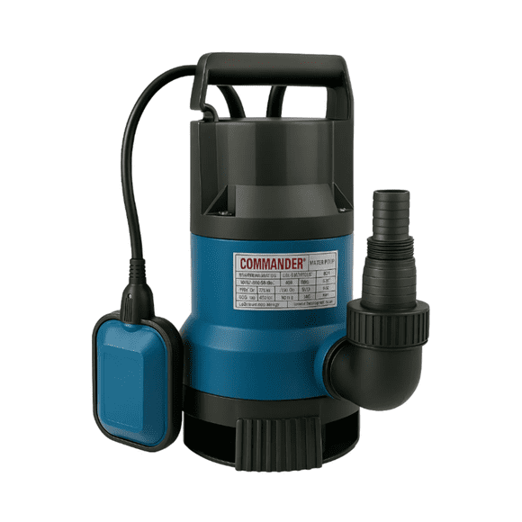 Bomba Sumergible Commander Con Flotador 110v 1/2hp Besp050