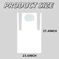 thumbnail image 2 of 50Pcs Plastic Apron,Disposable Aprons for Kids,Disposable Waterproof Smocks,Individually Aprons for Painting Party,Cooking,Housework,Picnic, 2 of 6