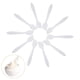 thumbnail image 1 of 100 piezas de espátula cosmética, mini cuchara de plástico para crema facial para el cuidado de la piel, mezcla y crema de muestreo Xemadio LN-2346, 1 of 6