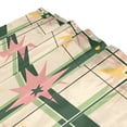 thumbnail image 3 of Yayeee Shower Curtain with Hooks 72"x72" Waterproof Fabric Bathroom Hanging Decor, Retro Green Stars, 3 of 5