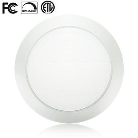 Solla 6 Inch Dimmable Led Disk Light Flush Mount Ceiling Fixture