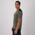 thumbnail image 6 of Hanes Moves Men's Air Mesh T-Shirt Grey Encore/Black 3XL, 6 of 11