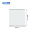 thumbnail image 2 of Uxcell 72Pack 2 x 2 Inch Mosaic Mirror Tiles, Large Silver Self-Adhesive Glass Stickers, 2 of 6