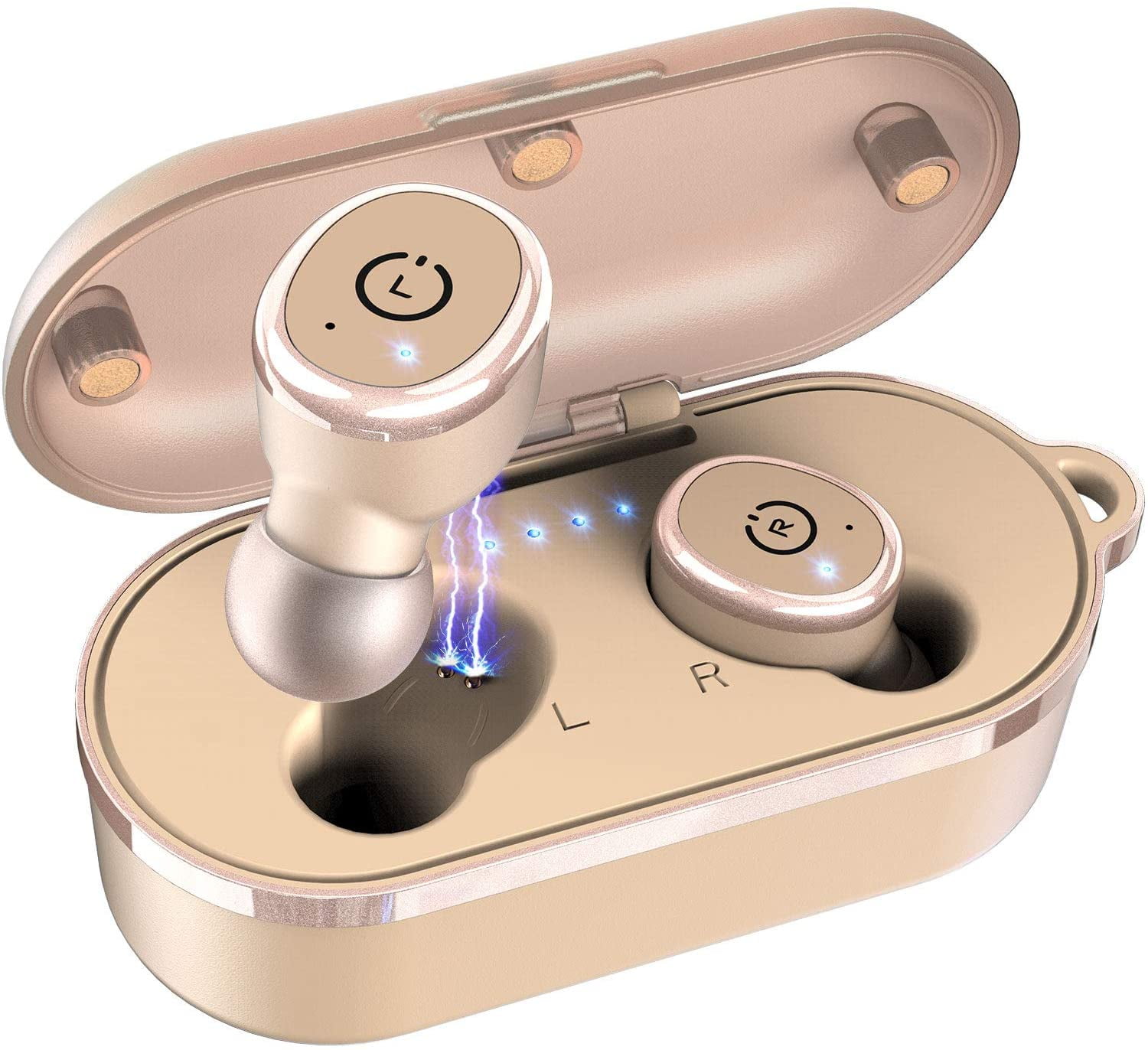 TOZO T10 Bluetooth 5.0 Wireless Earbuds with Wireless Charging Case