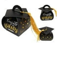thumbnail image 4 of Graduation Party Decorations 3.54in Graduation Cap Candy Boxes Gift Box Set for Class of 2026 Decorations Graduation Party Favor Boxes, 4 of 9