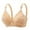 Beige, variant on EHQJNJ Plus Size Underwire Bikini Top Women's Thin Wire Bra Floral Print Comfortable and Breathable Bralette for Teen Girls Black Bralette Padded Strapless Bra Push up Padded