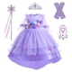 thumbnail image 1 of Disney Encanto Isabella niñas disfraz princesa vestido conjunto encanto niña Cosplay Mirabel carnaval cumpleaños fiesta Halloween ropa 6T 130CM Gao Jinjia LED, 1 of 2