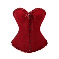 thumbnail image 2 of Bajo Vestido Shapewear Vendaje Gótico Sólido Top de Perspectiva para las Mujeres Shapewear Tops con Control Firme Y Confort Transpirable, 2 of 8