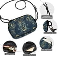 thumbnail image 3 of FORMRS Mini Crossbody Bag for Women Adjustable Shoulder Rope Travel Casual Phone Purse, Shadowy Forest Pattern, 3 of 7